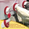 Chicken Feeder poultry feeder with bucket DIY automatic gravity