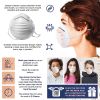 Dust and Particle Face Masks. Pack of 50 Disposable Respirator with Elastic Strap Dust & Filter Safety Masks for Non-Toxic Dust; Pollen; Dander; Sawdu