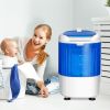 Dorms Mini Portable Semi Auto Washing Machine