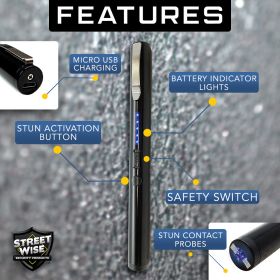 Pain Pen 25,000,000* Stun Gun (Color: Silver)